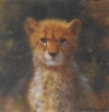 david shepherd cheetah cub cameo print