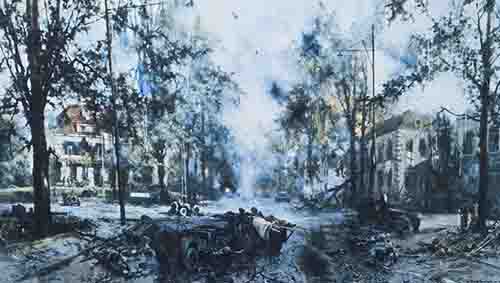 david shepherd, Oosterbeek, military, army, war david shepherd, Oosterbeek, military, army, war